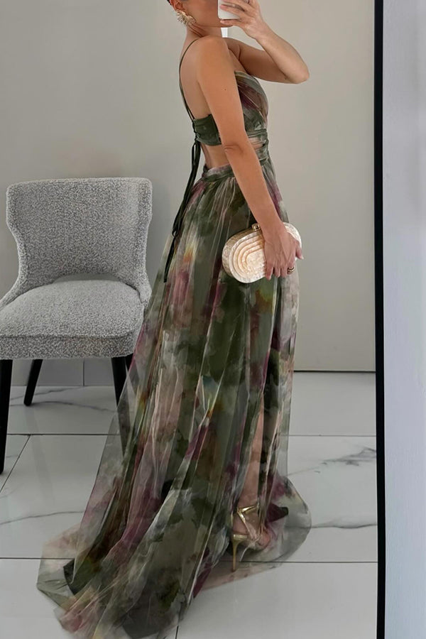 Elena | Vestido con estampado floral