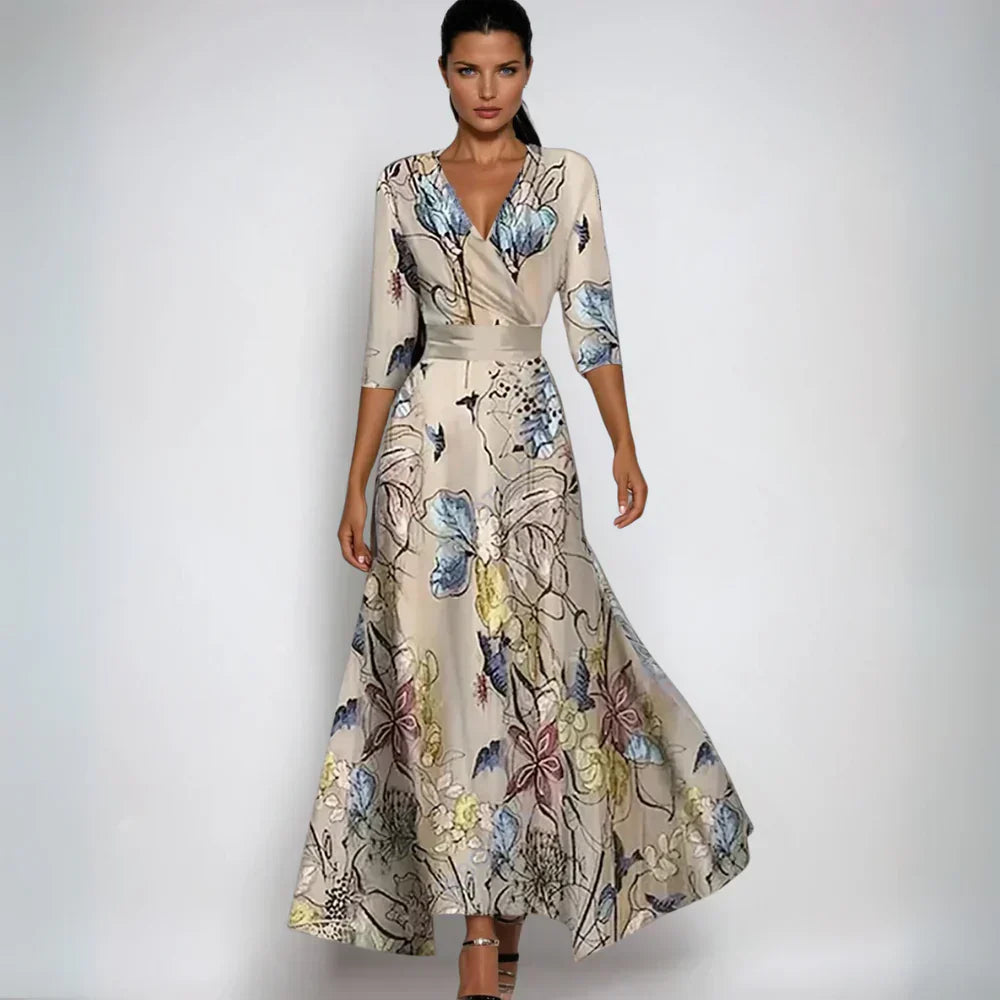 Emily - Vestido floral de lujo