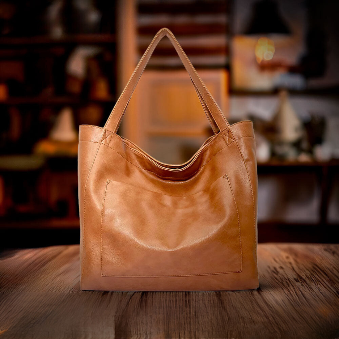 Samantha | Bolsa de hombro suave de lujo grande