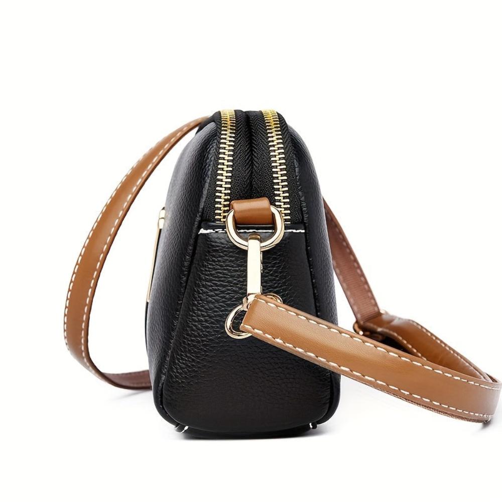 Mila | Bolso bandolera en relieve de lichi