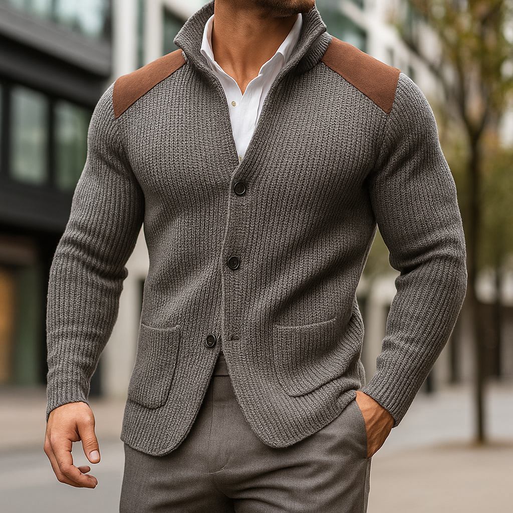 ROMA | BLAZER DE PUNTO TEXTURIZADO