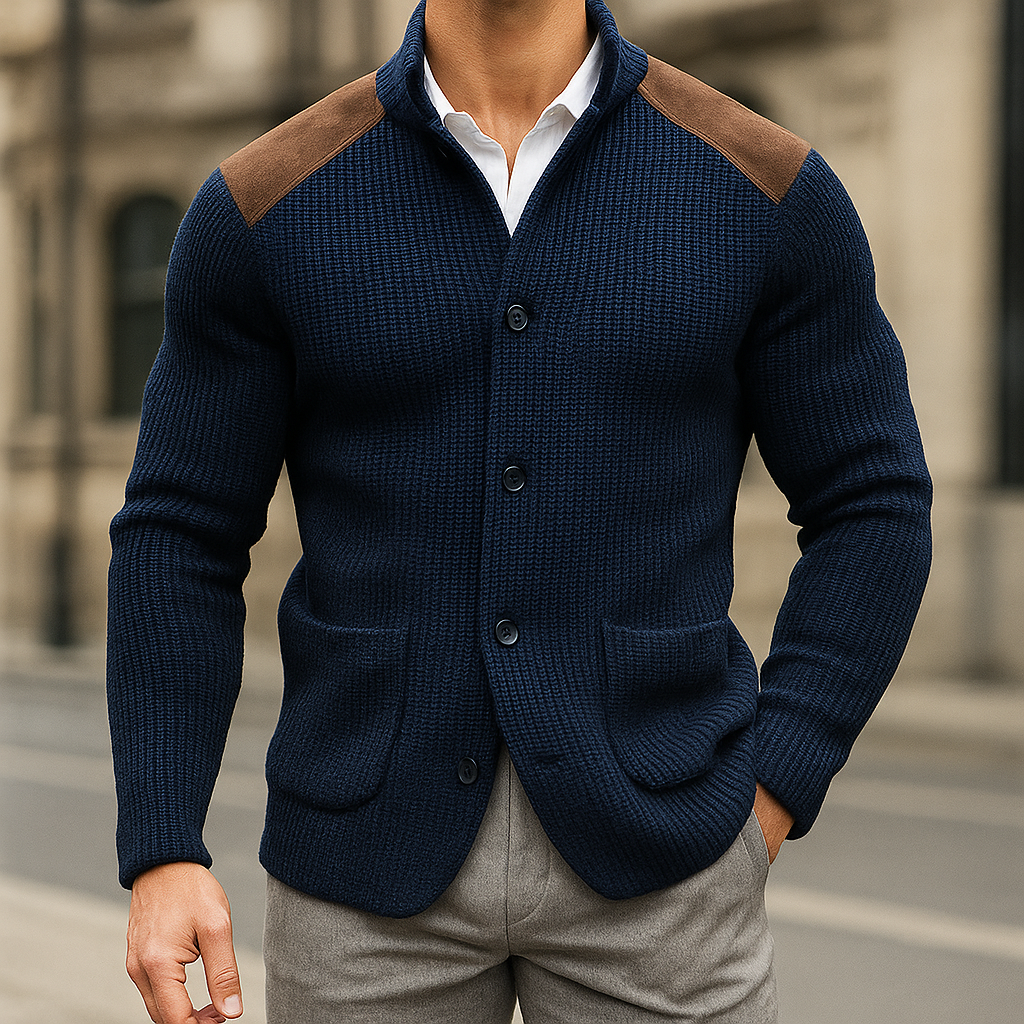 ROMA | BLAZER DE PUNTO TEXTURIZADO