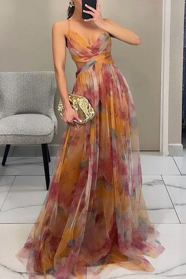 Elena | Vestido con estampado floral