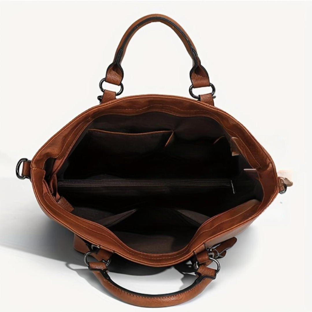Charlotte | Bolso tote vintage de elegancia clásica