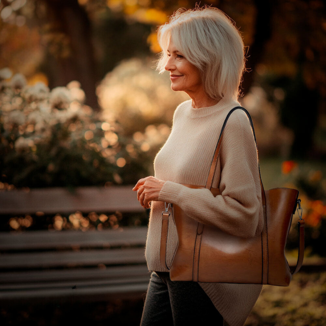 Anna | Bolso de mano elegante clásico de lujo