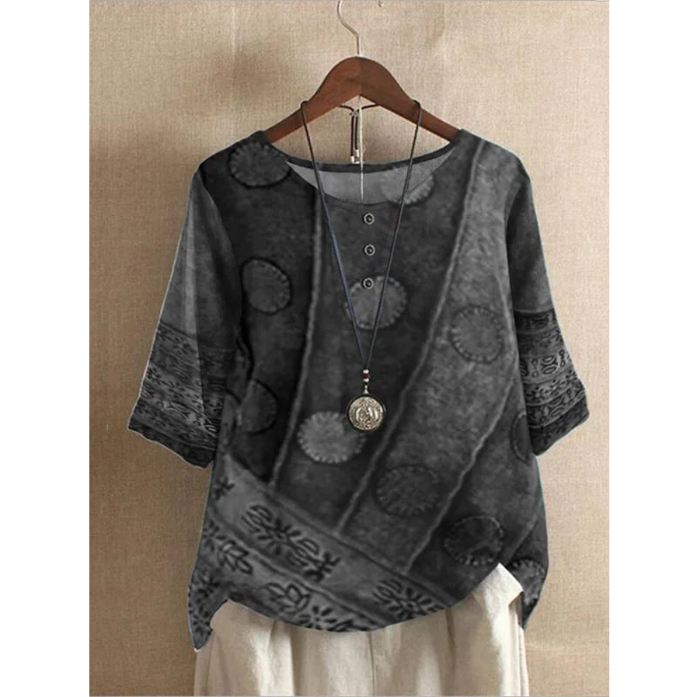 Valarie™ – Top Bohemio Fluido y Colorido