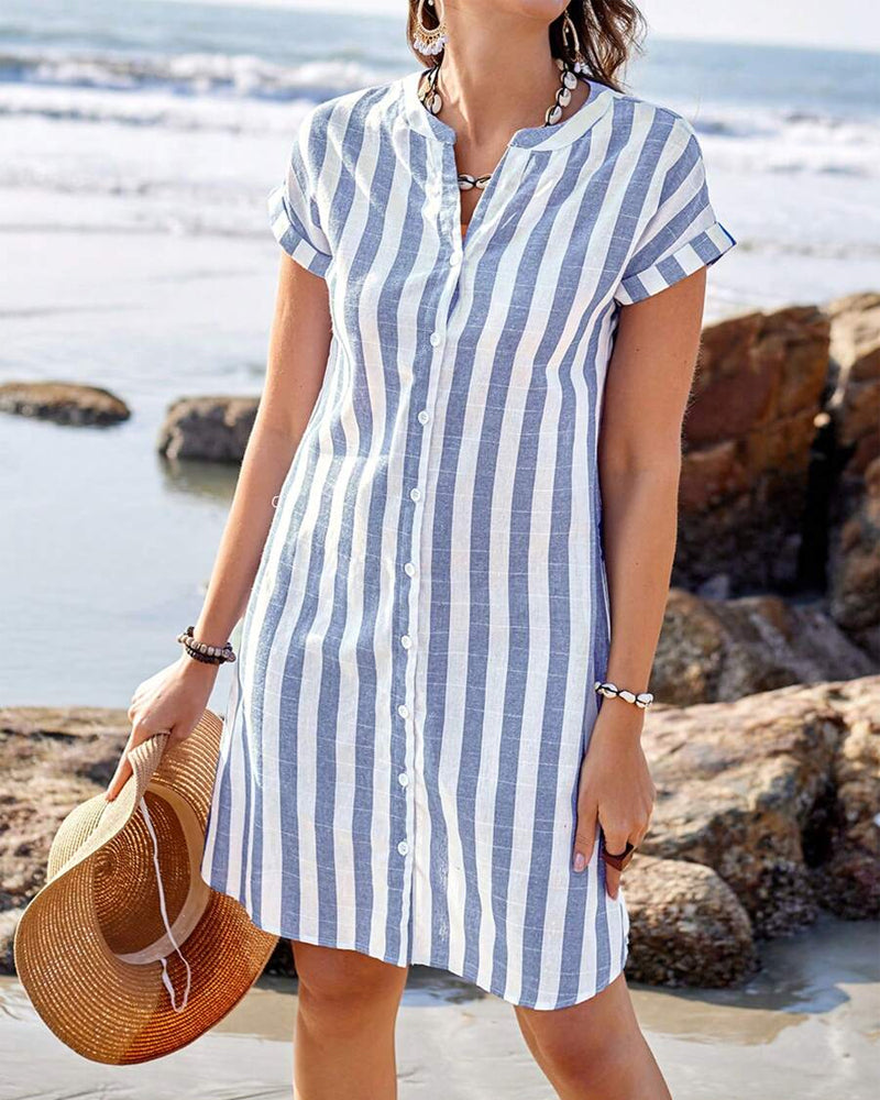 MARTINE™ El Vestido Camisero Que Siempre Favorece