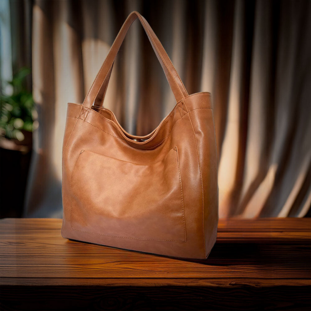Maya | Bolsa de hombro suave grande y lujosa