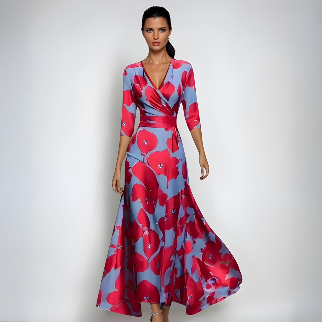 Emily - Vestido floral de lujo