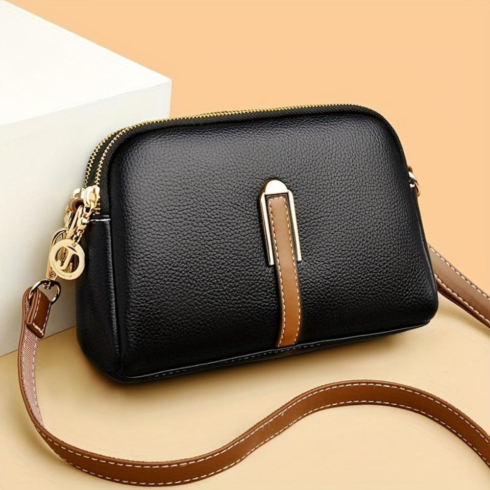 Mila | Bolso bandolera en relieve de lichi