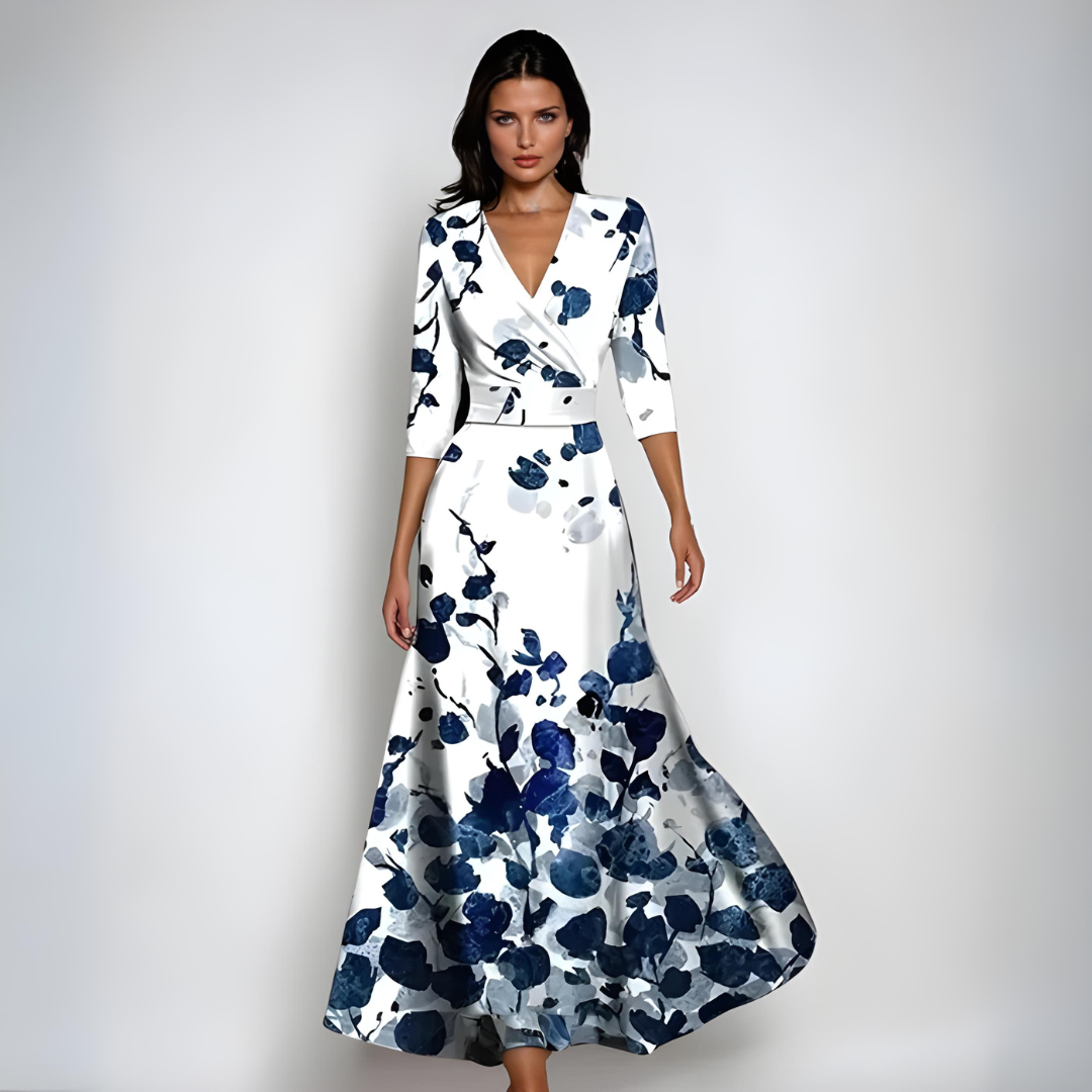 Emily - Vestido floral de lujo