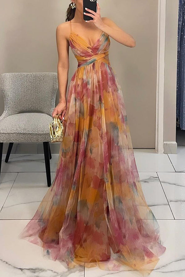 Elena | Vestido con estampado floral