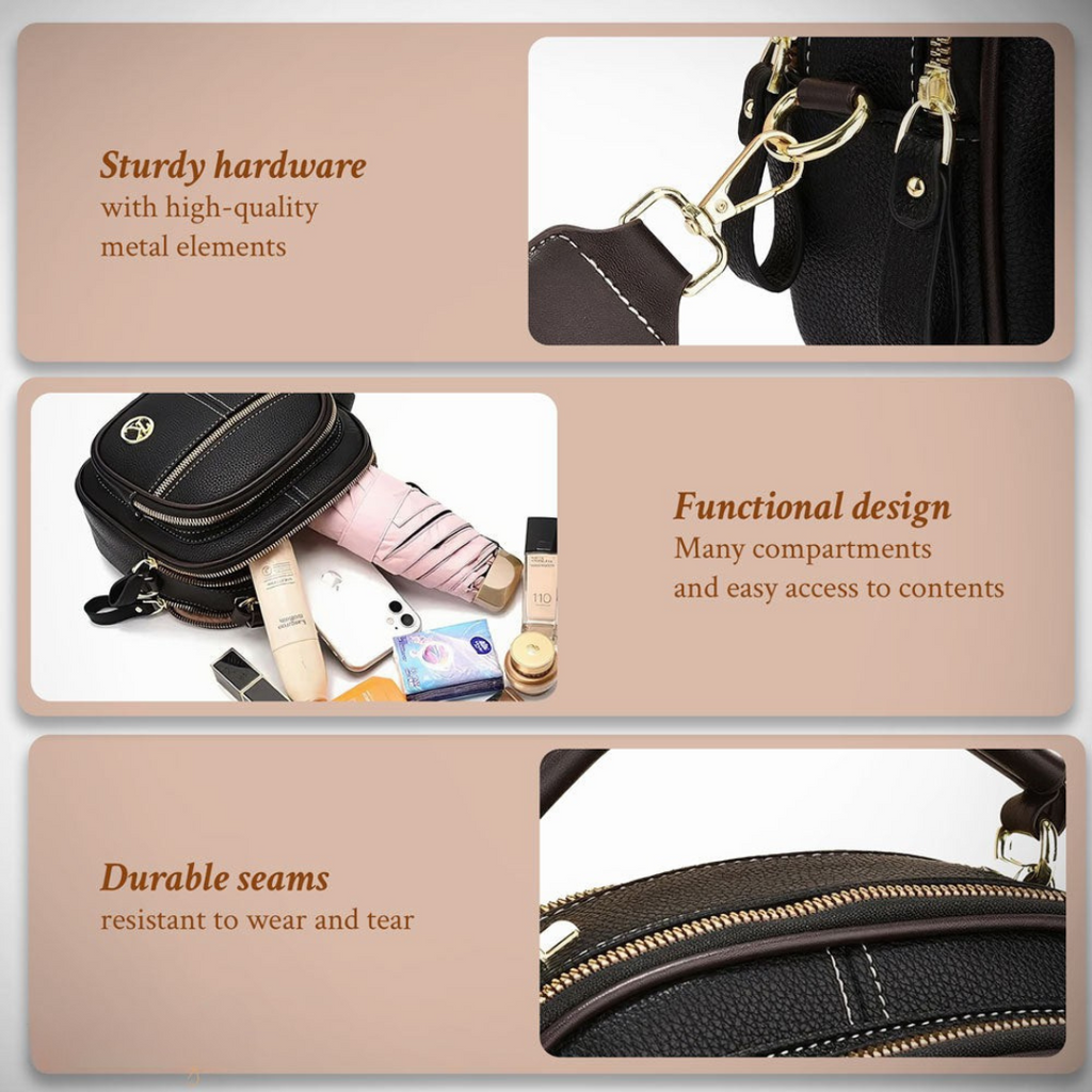 Molly | Bolsa elegante atemporal con bandolera