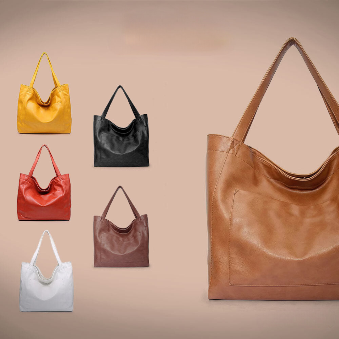 Samantha | Bolsa de hombro suave de lujo grande