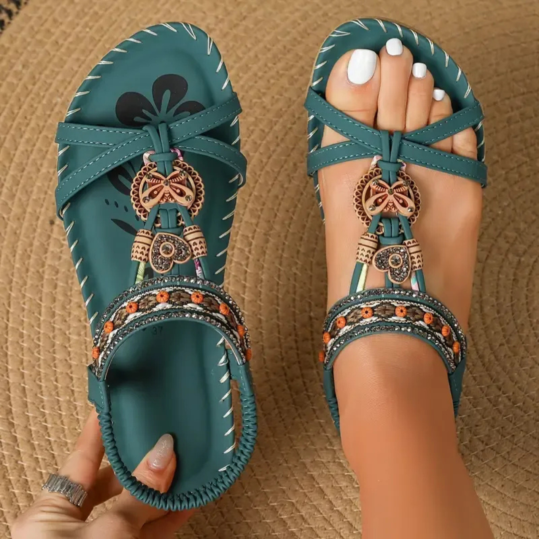 Victoria™ – Sandalias Ortopédicas Ibiza de Estilo Cómodo y Chic