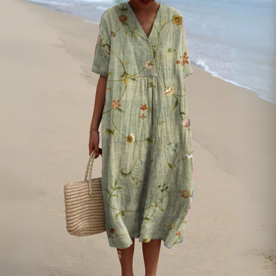 Nicole | Vestido de Verano con Flores