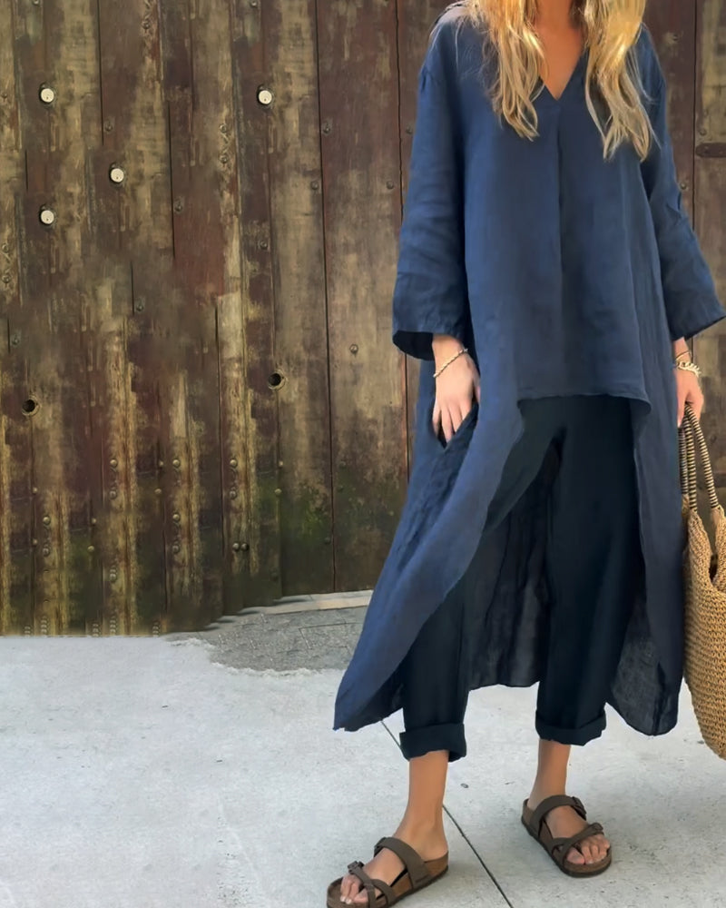 ELENA™ | Conjunto de dos piezas chic con elegancia sin esfuerzo y estilo versátil