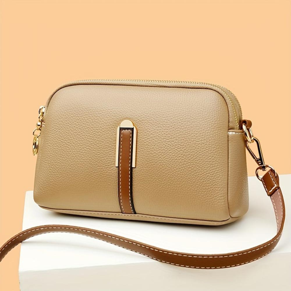 Mila | Bolso bandolera en relieve de lichi