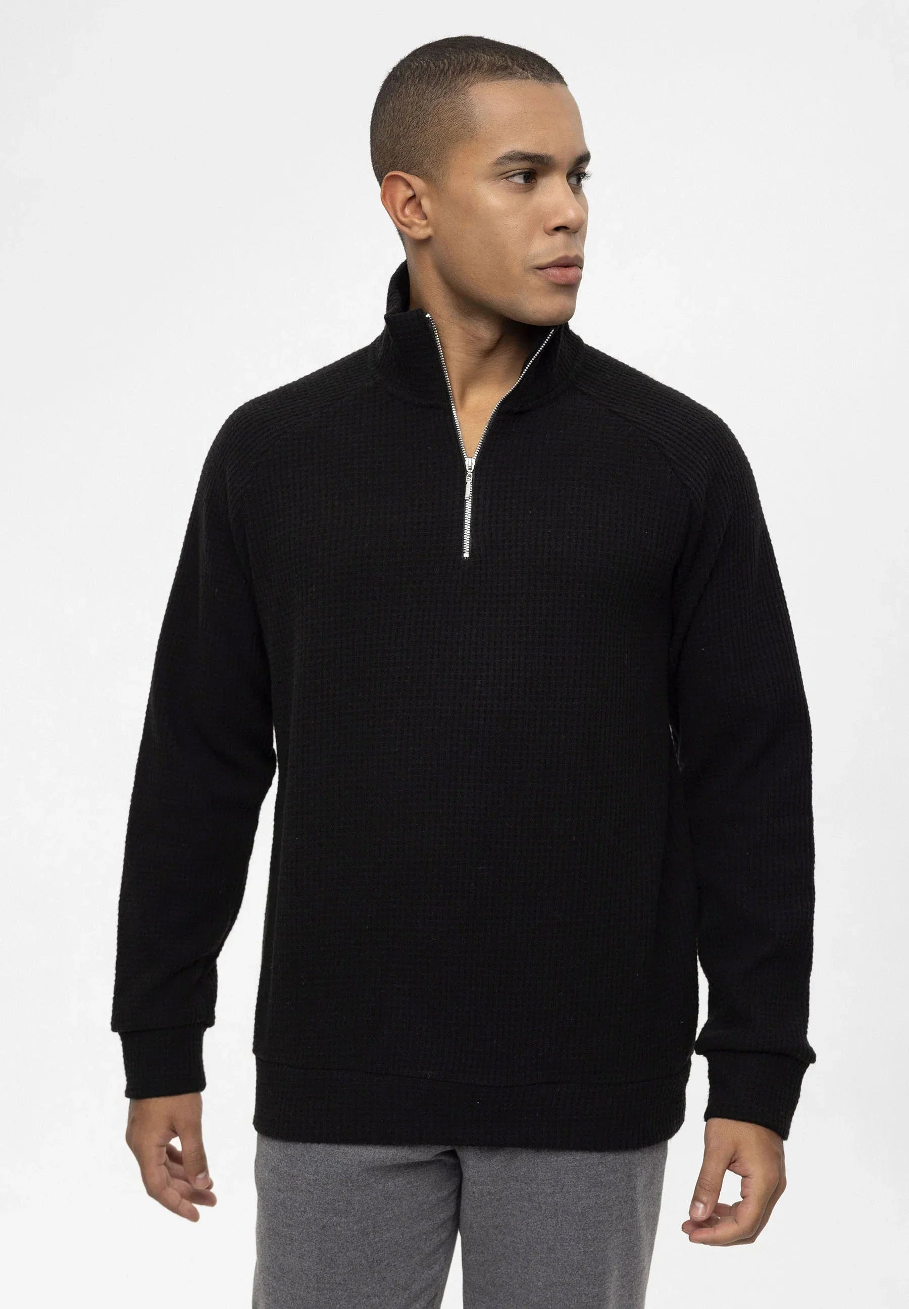 Antonio™ | Jersey de ocio con media cremallera