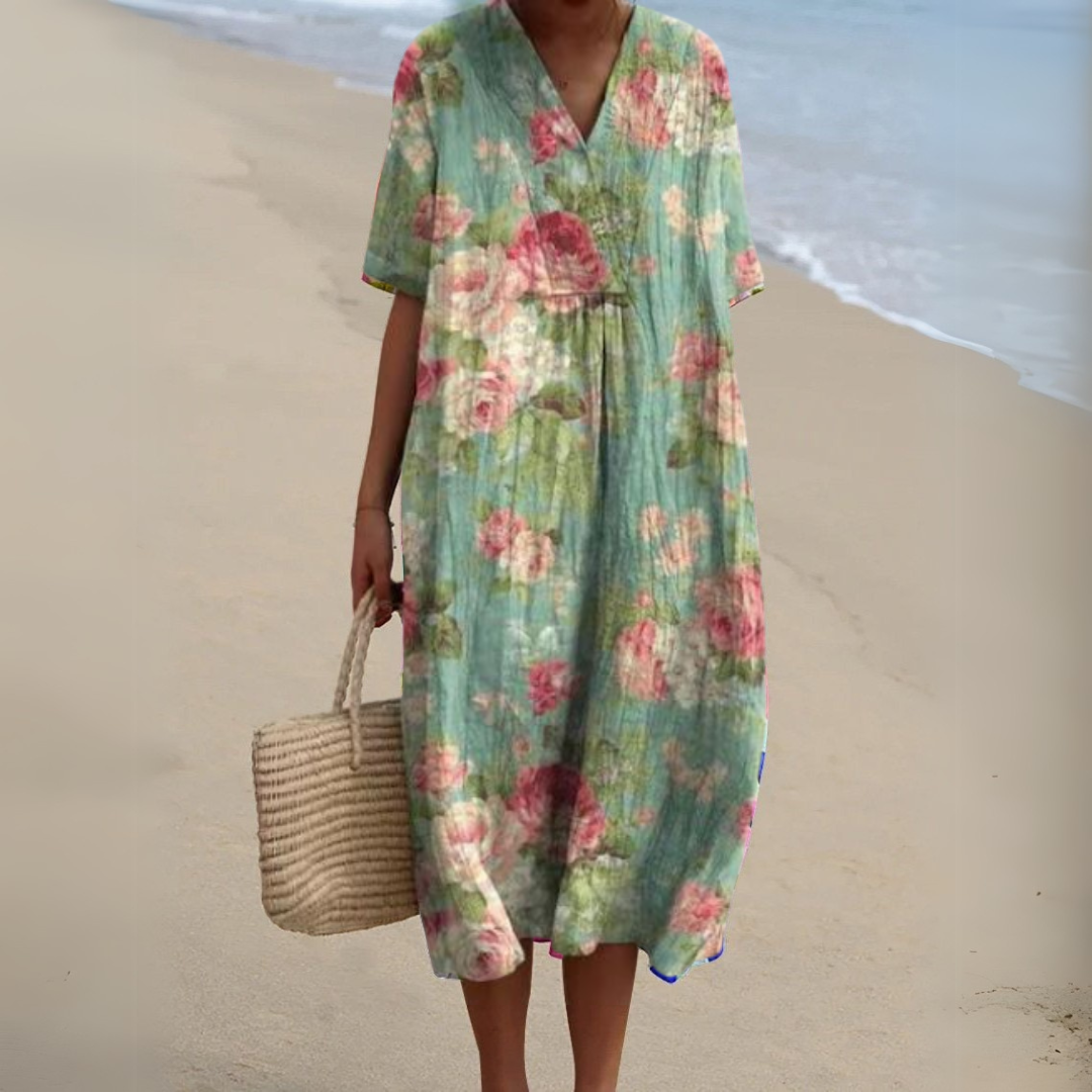 Nicole | Vestido de Verano con Flores