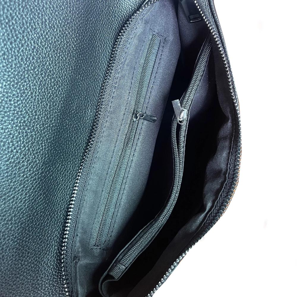 Celeste | Bolsa de lujo con estampado de cocodrilo
