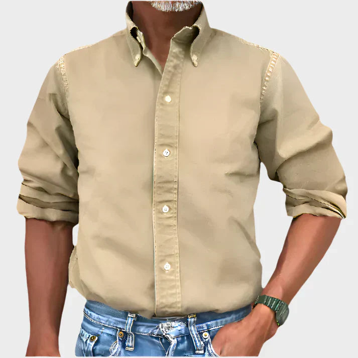 CARLOS™ | Camisa clásica de algodón