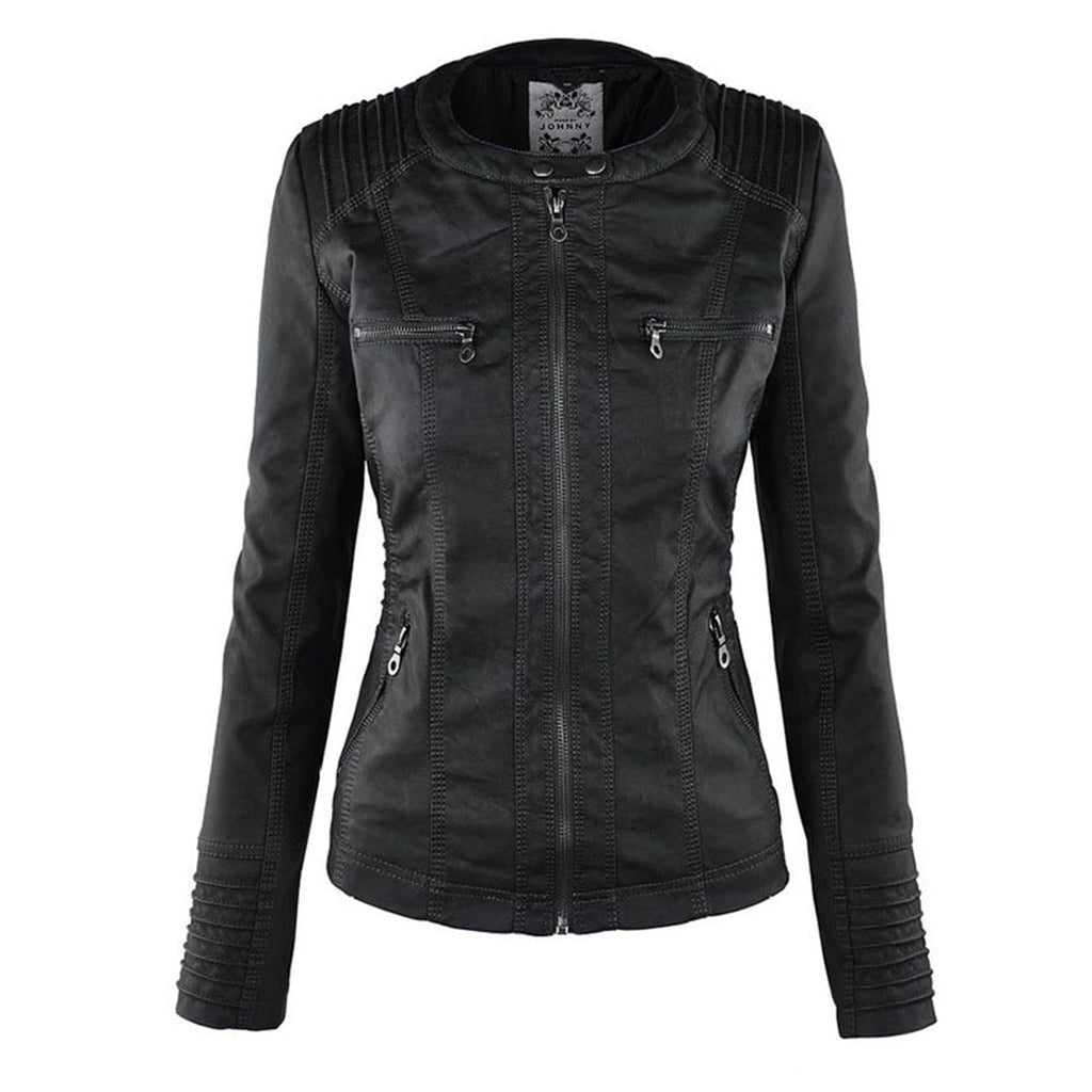 Flavia | Chaqueta de piel resistente y elegante