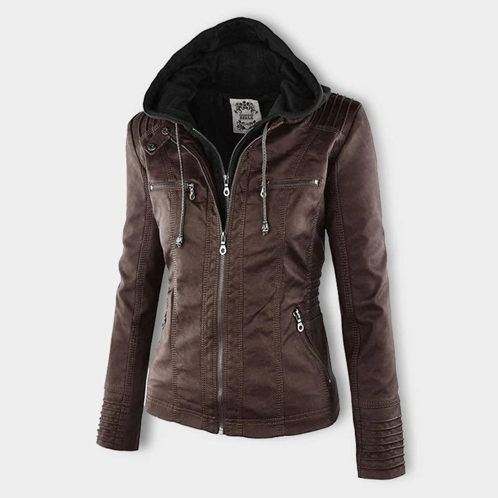 Flavia | Chaqueta de piel resistente y elegante