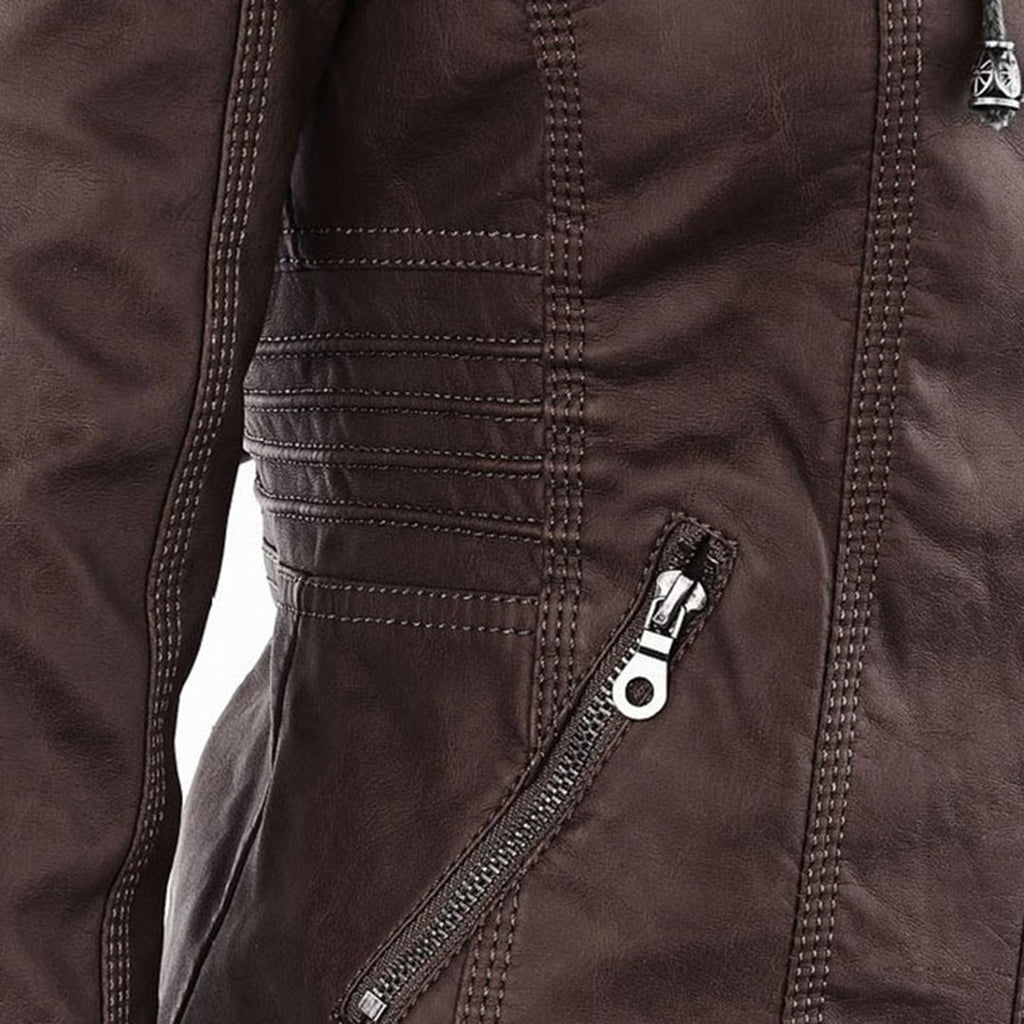Flavia | Chaqueta de piel resistente y elegante