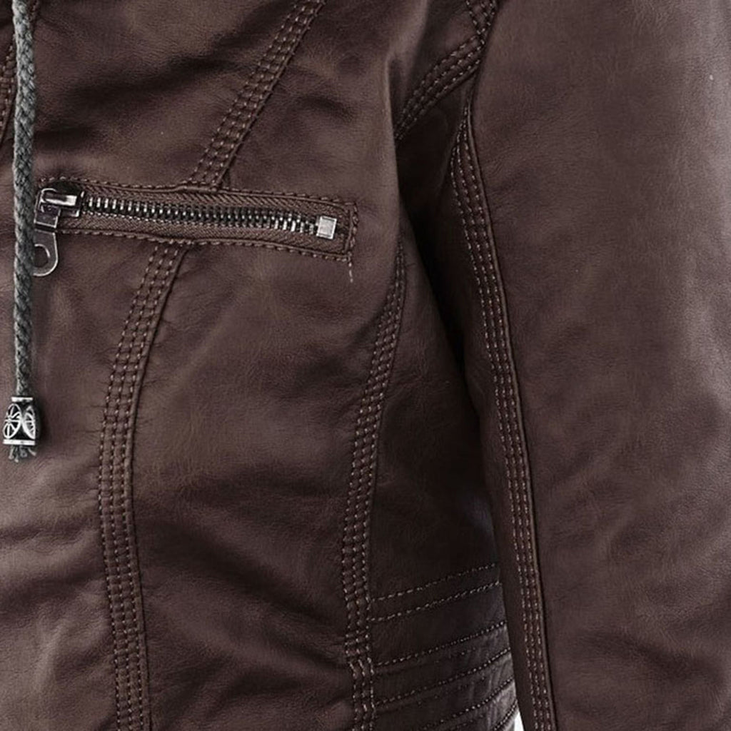 Flavia | Chaqueta de piel resistente y elegante