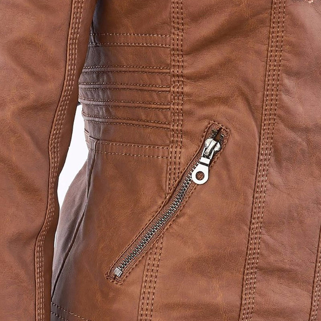 Flavia | Chaqueta de piel resistente y elegante
