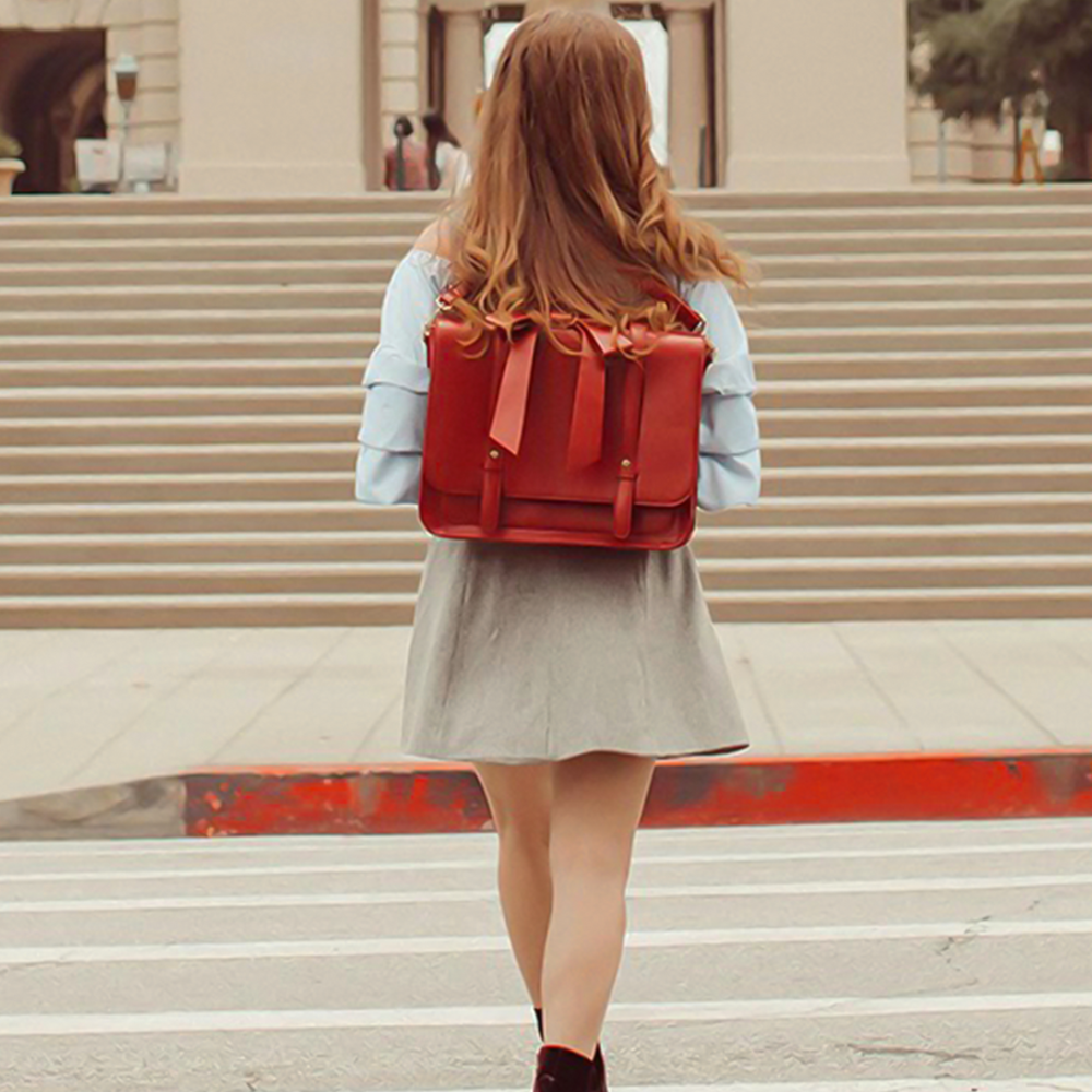 Bolso Vintage Kissé de Azul Rosa