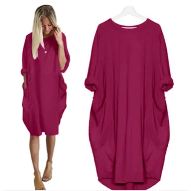Eli™ | Vestido cómodo con bolsillos