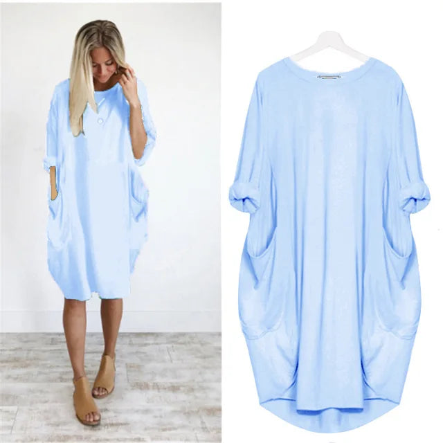 Eli™ | Vestido cómodo con bolsillos