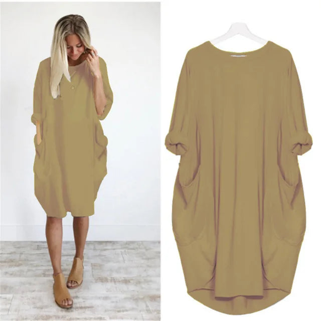 Eli™ | Vestido cómodo con bolsillos