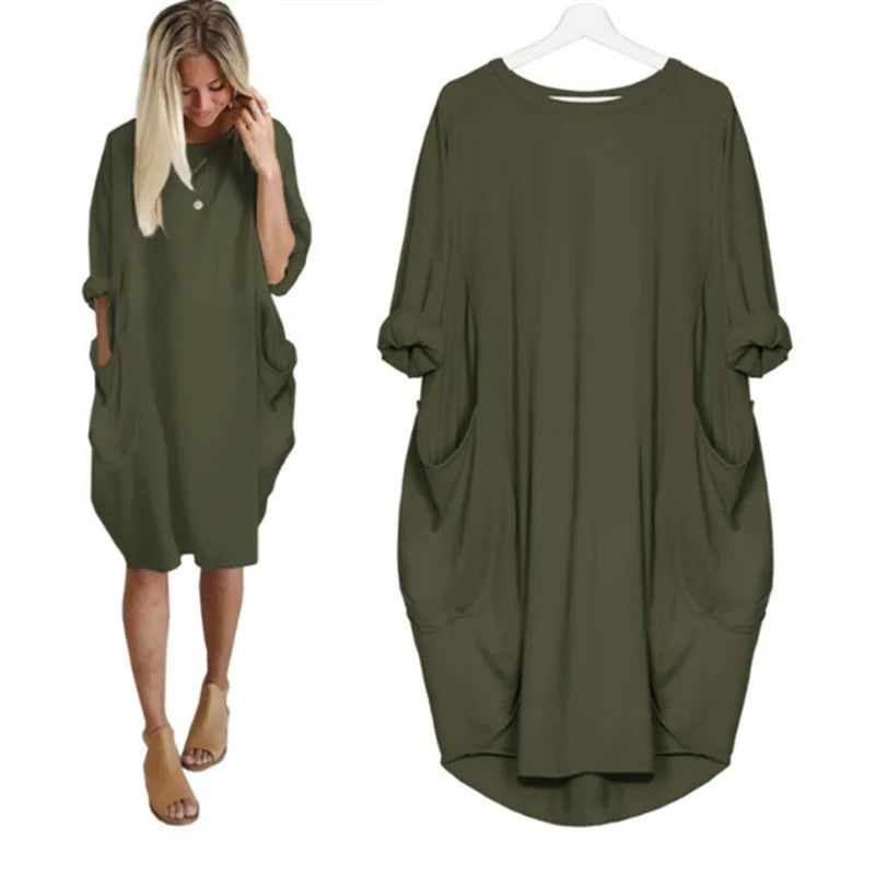 Eli™ | Vestido cómodo con bolsillos
