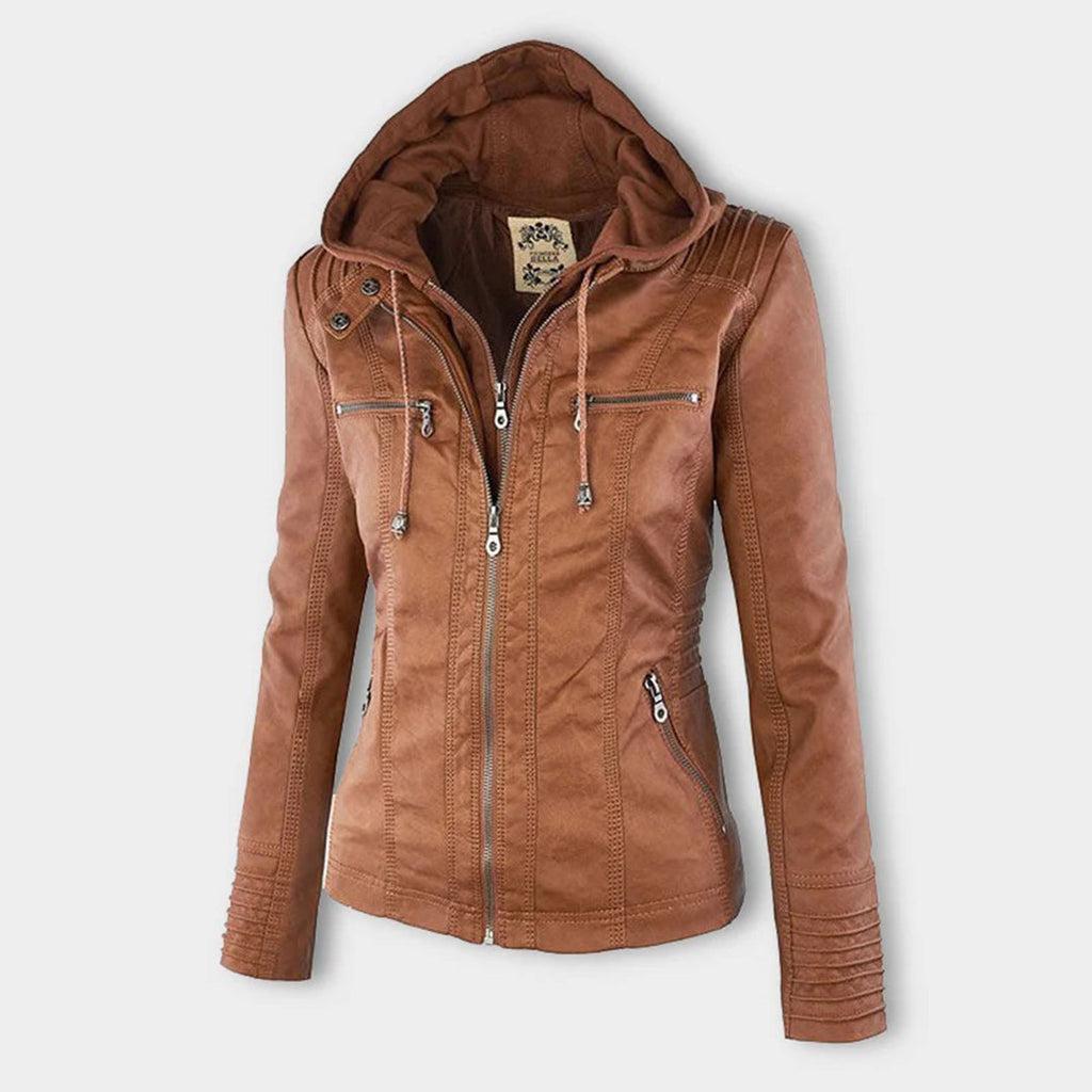 Flavia | Chaqueta de piel resistente y elegante