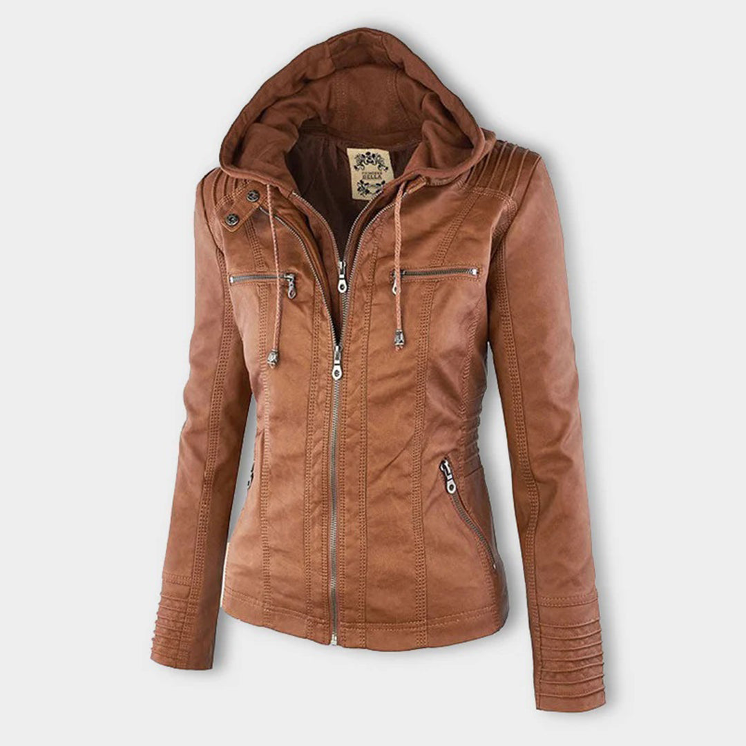 Flavia | Chaqueta de piel resistente y elegante