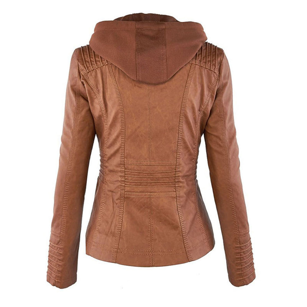 Flavia | Chaqueta de piel resistente y elegante