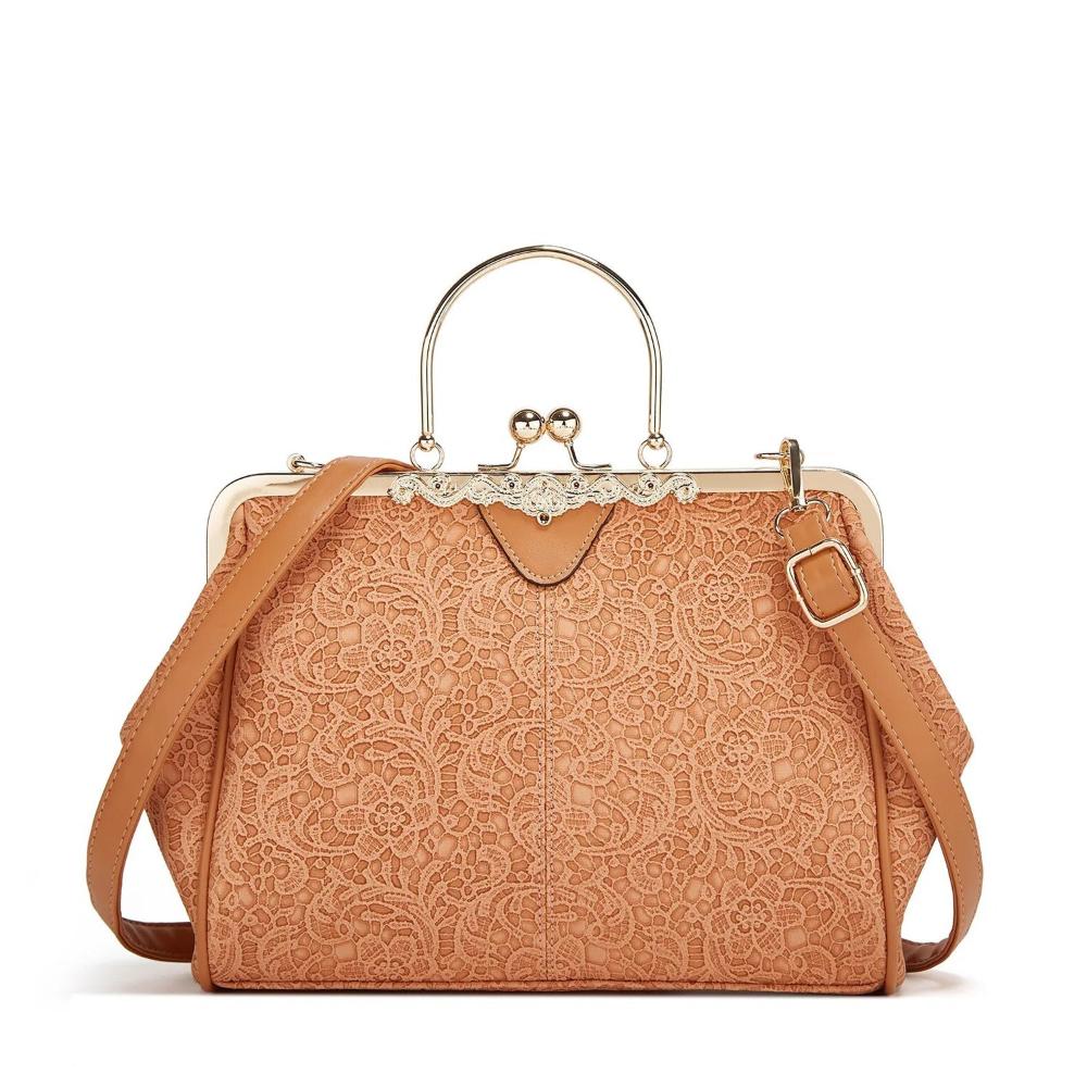 Mila | Bolso de mano vintage con cierre de solapa