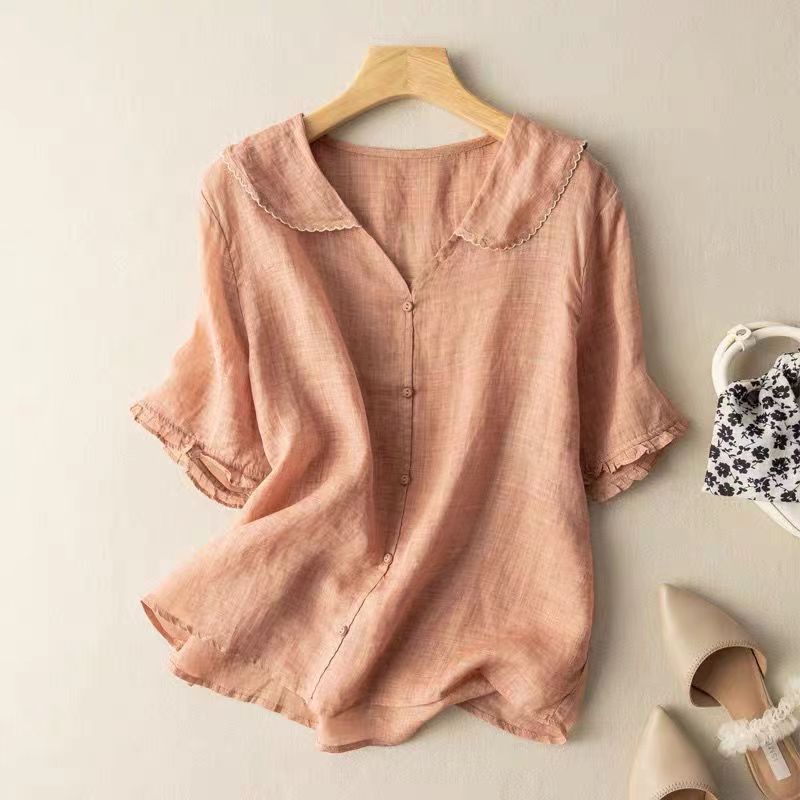 Adela | Blusa de lino