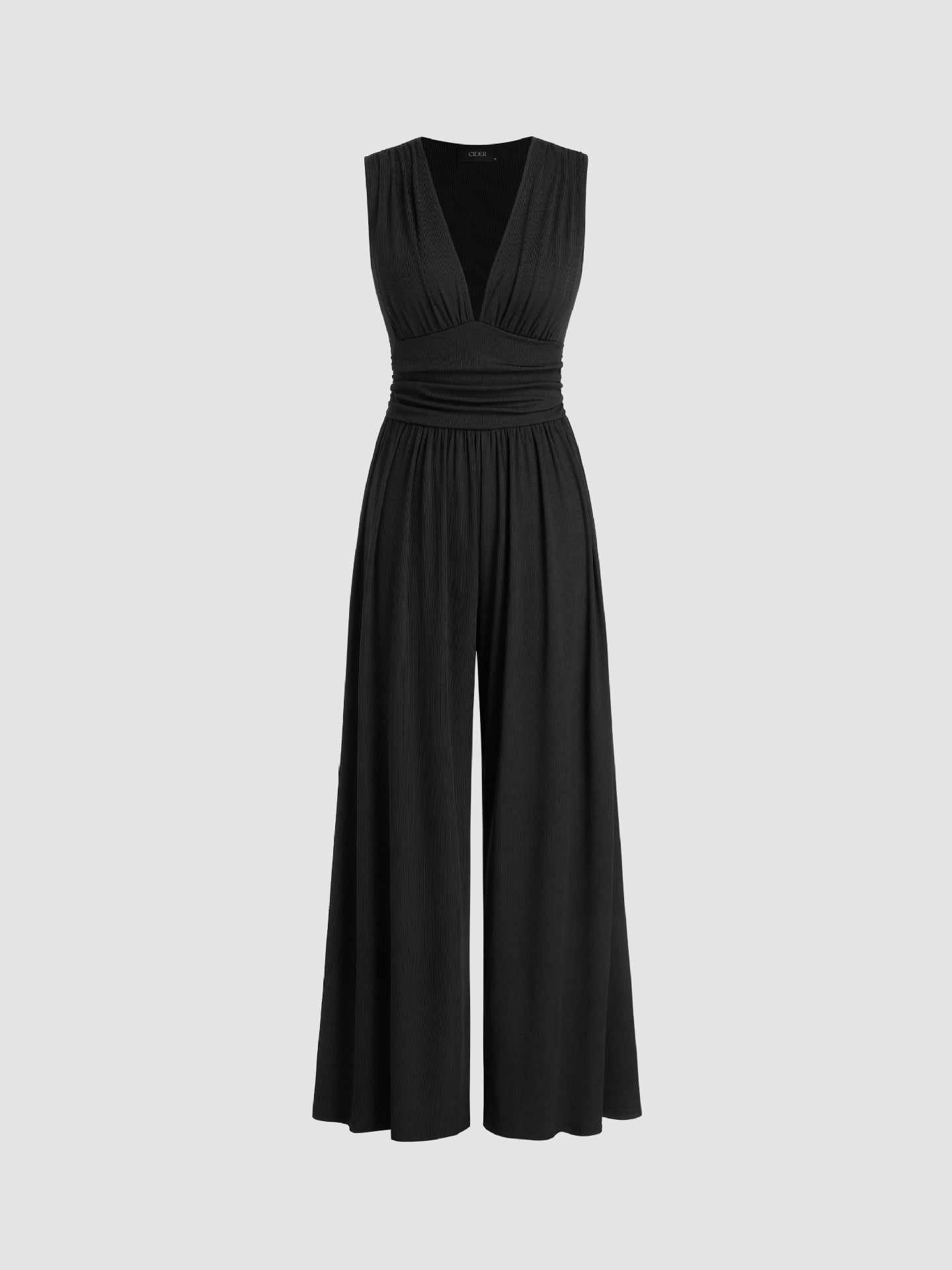 CHARITY – Mono Chic sin Mangas de Pierna Ancha