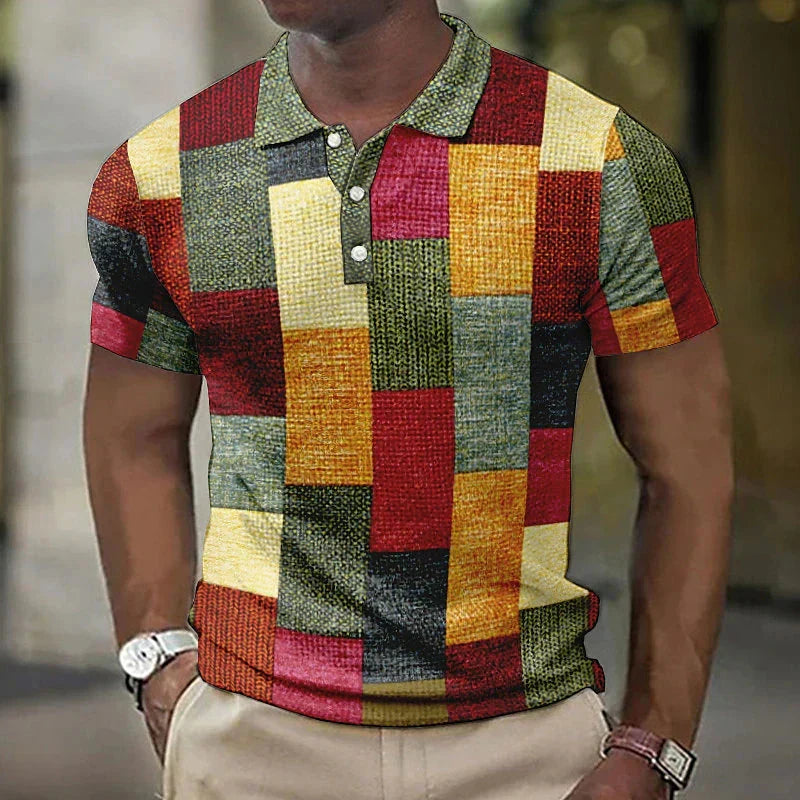 Tom™ POLO MULTICOLOR DE ESTILO MODERNO