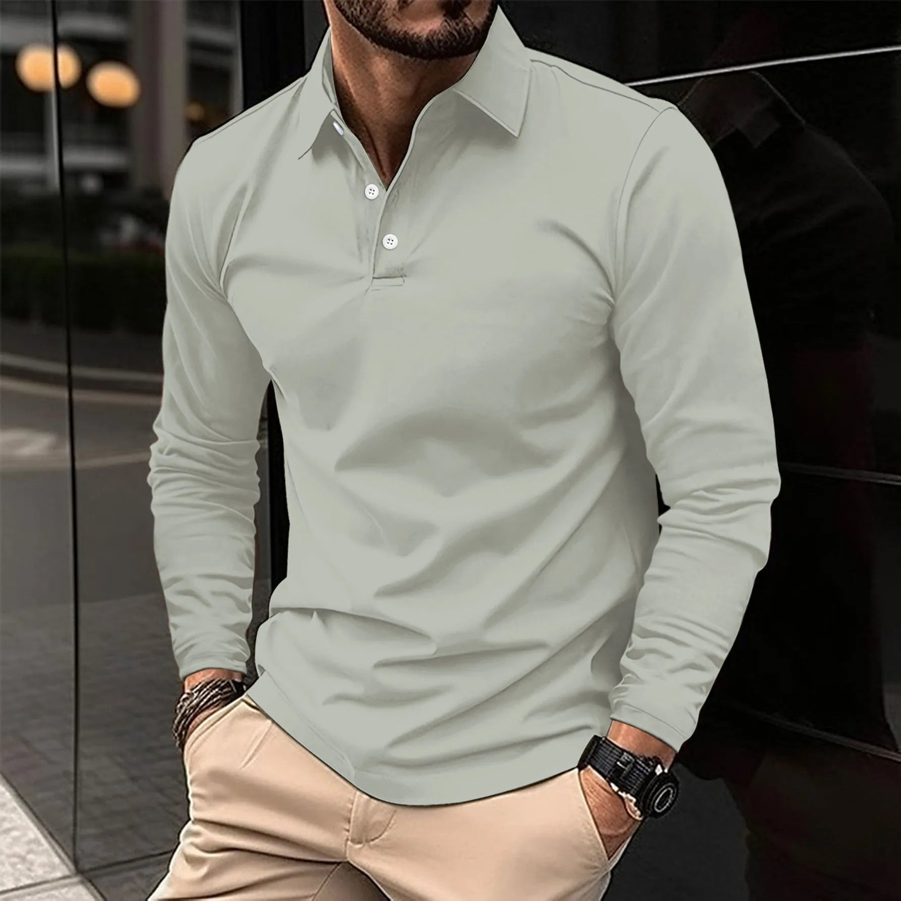 Rafael | Polo de manga larga