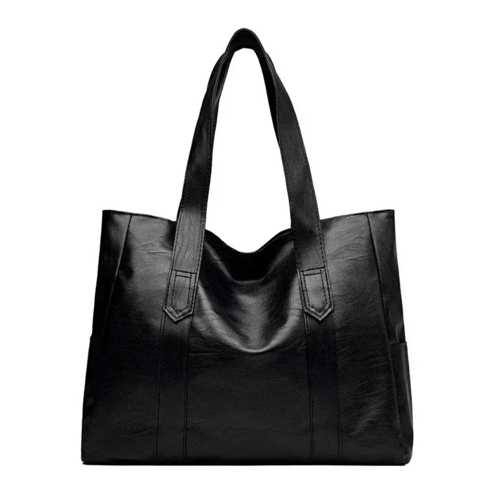 Nora | Bolsa de hombro suave de lujo minimalista