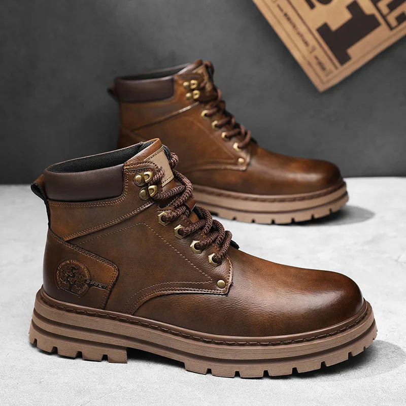 Botas de Cuero Invernales Lorenzo