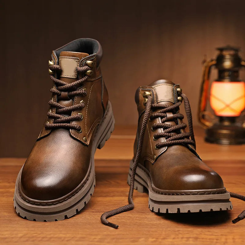 Botas de Cuero Invernales Lorenzo