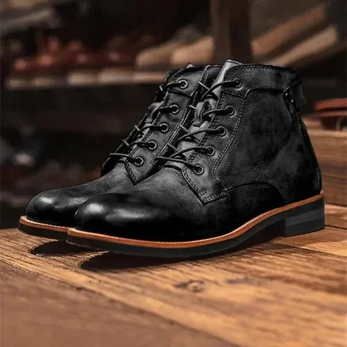 Botas de Cuero Marco con Correa