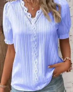 Marta | Blusa Tejida con Cuello V