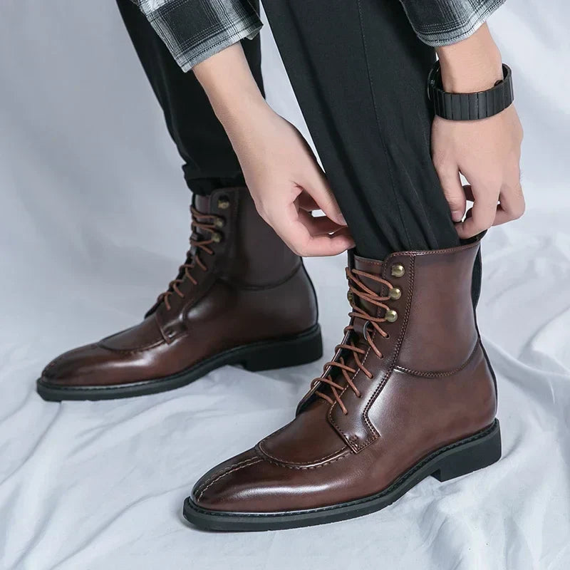 Botas de Cuero Elegantes Giovanni
